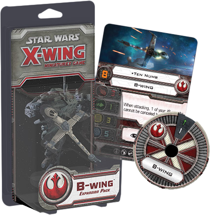 Star Wars - X-Wing Miniatures Game - B-Wing Expansion Pack - Ozzie Collectables