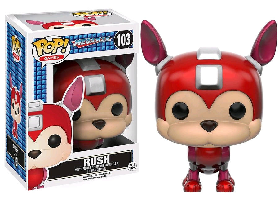 Mega Man - Rush Pop! Vinyl - Ozzie Collectables
