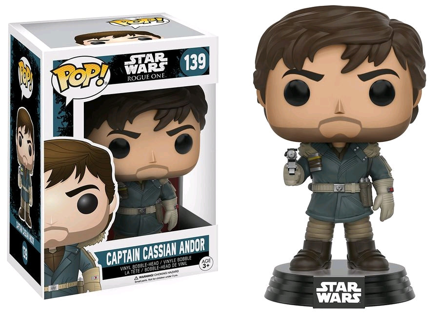 Star Wars: Rogue One - Captain Cassian Andor Pop! Vinyl - Ozzie Collectables