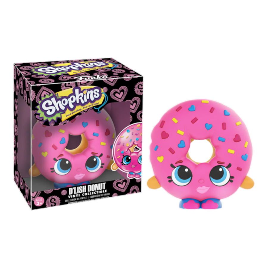 Shopkins - D'Lish Donut Vinyl Figure | FUN10743 | Ozzie Collectables