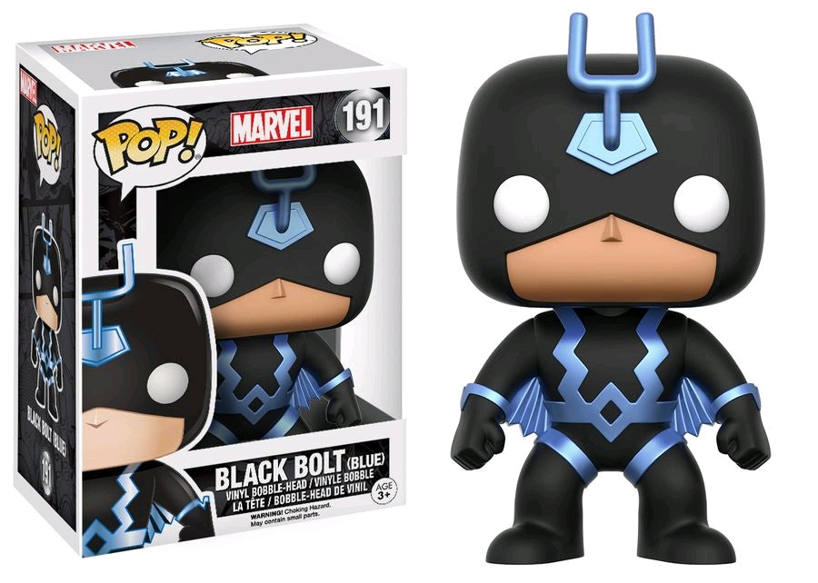 Marvel - Black Bolt (Blue) US Exclusive Pop! Vinyl - Ozzie Collectables