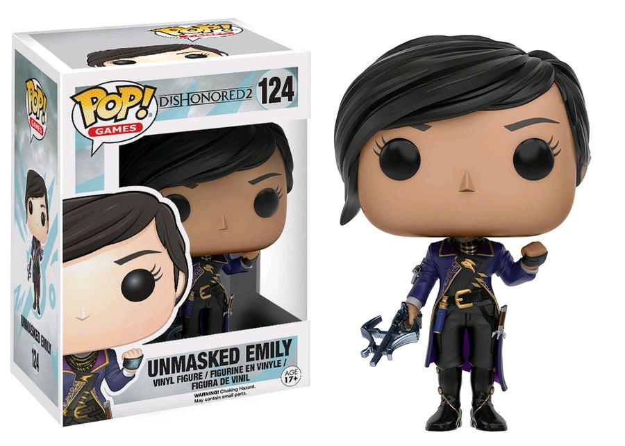 Dishonored 2 - Emily Unmasked US Exclusive Pop! Vinyl - Ozzie Collectables