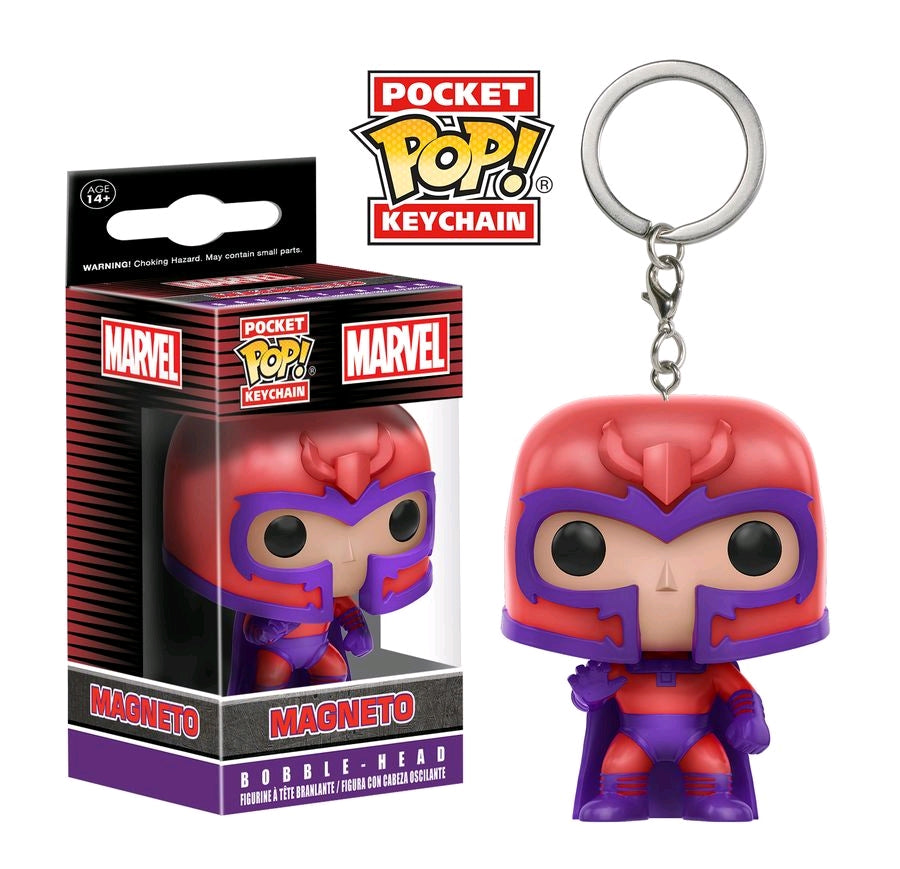 X-Men - Magneto Pocket Pop! Keychain - Ozzie Collectables
