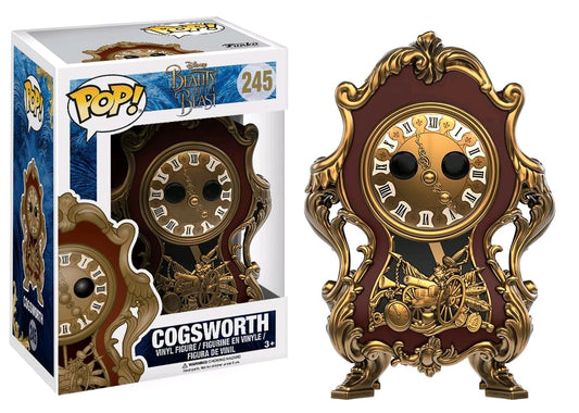 Beauty and the Beast (2017) - Cogsworth Pop! Vinyl - Ozzie Collectables