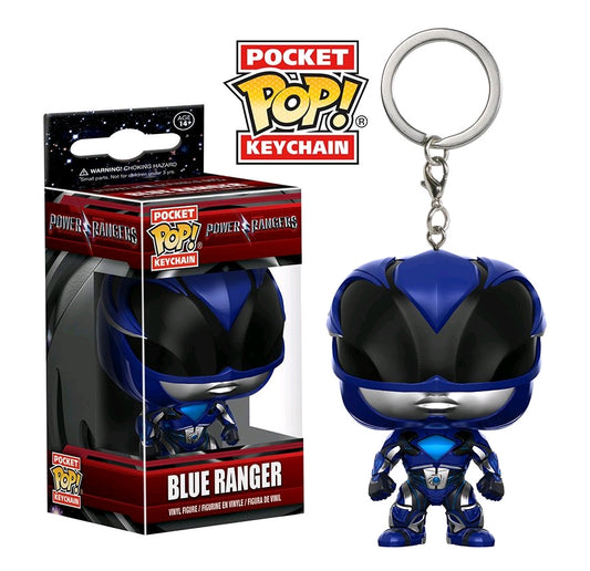 Power Rangers Movie - Blue Ranger Pocket Pop! Keychain - Ozzie Collectables