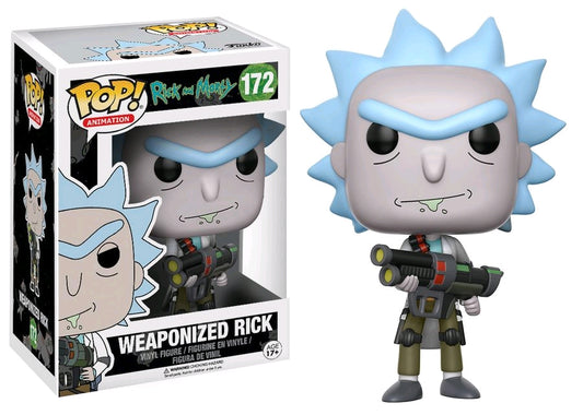 Rick and Morty - Rick Weaponized Pop! Vinyl - Ozzie Collectables
