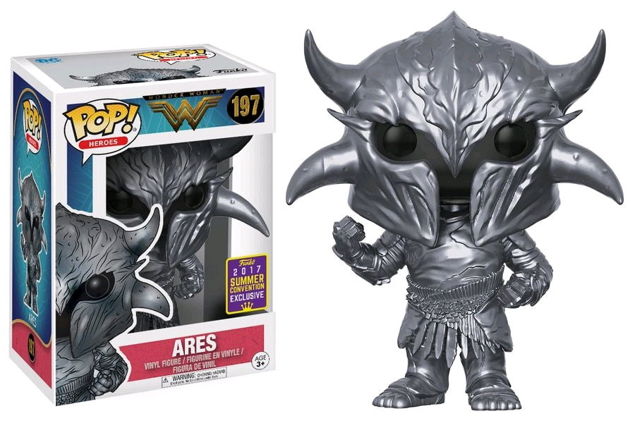 Ares - Wonder Woman Heroes SDCC 2017 Exclusive Pop! Vinyl #197 - Ozzie Collectables