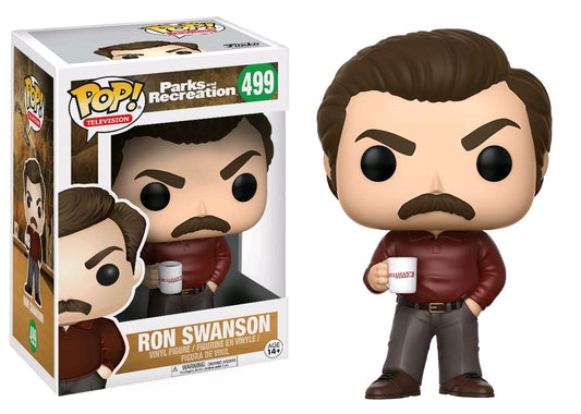 Parks and Recreation - Ron Swanson Pop! Vinyl - Ozzie Collectables