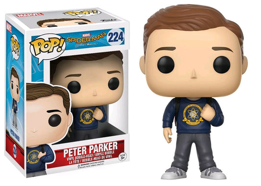 Spider-Man: Homecoming - Peter Parker Pop! Vinyl #224 - Ozzie Collectables