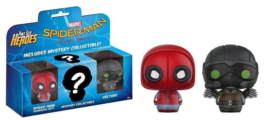 Spider-Man: Homecoming - Spider-Man, Vulture & Mystery Pint Size Heroes 3-Pack - Ozzie Collectables