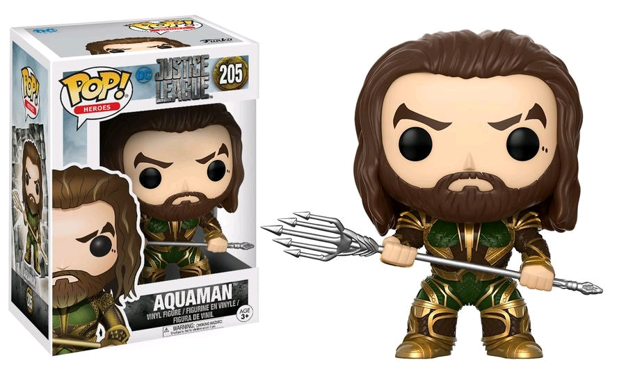 Justice League Movie - Aquaman Pop! Vinyl - Ozzie Collectables