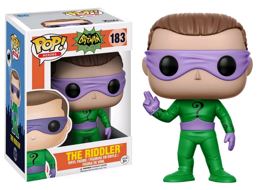 Batman (1966) - Riddler Pop! Vinyl - Ozzie Collectables