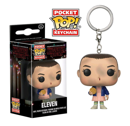 Stranger Things - Eleven with Eggos Pocket Pop! Keychain - Ozzie Collectables