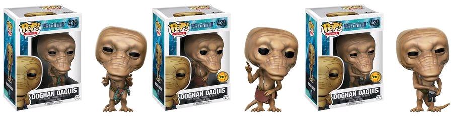 Valerian and the City of a Thousand Planets - Doghan Daguis Pop! Vinyl Assortment - Ozzie Collectables