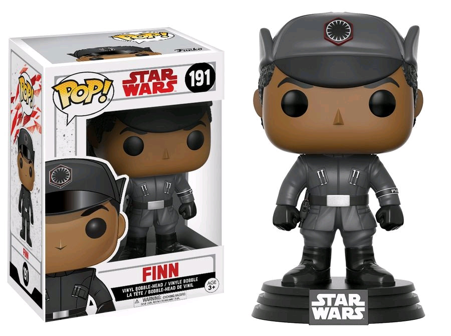 Star Wars - Finn Episode VIII The Last Jedi Pop! Vinyl - Ozzie Collectables