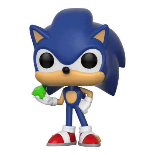 Sonic the Hedgehog - Sonic with Emerald Pop! Vinyl #284