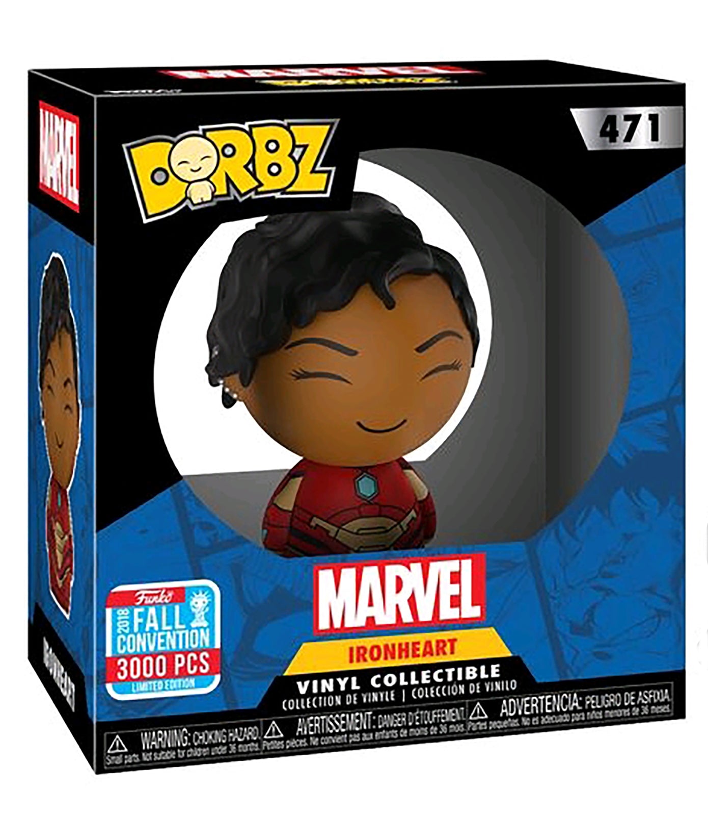 Iron Man - Ironheart Dorbz 2018 New York Fall Convention Exclusive