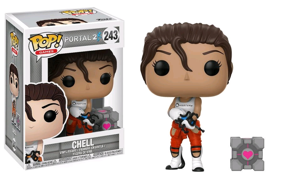 Portal 2 - Chell Pop! Vinyl - Ozzie Collectables