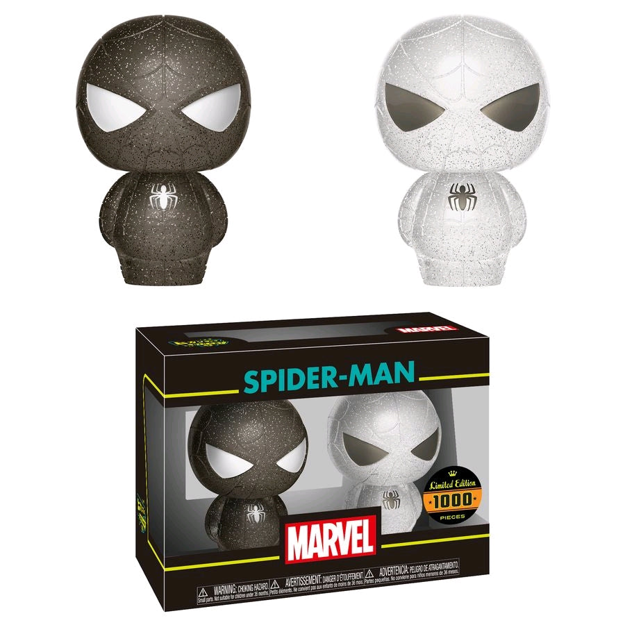 Spider-Man - Spider-Man (White & Black) XS Hikari 2-pack - Ozzie Collectables