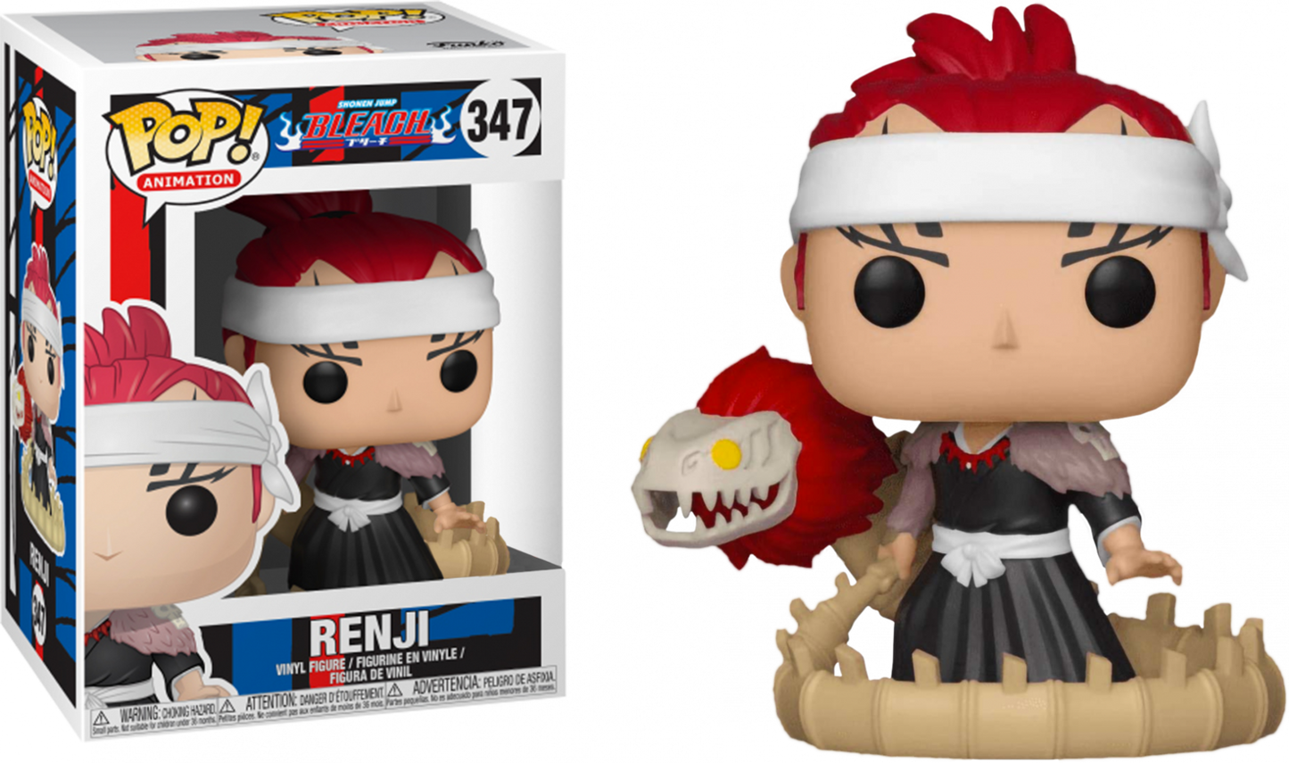 Renji with Bankai Sword - Bleach US Exclusive Pop! Vinyl #347 - Ozzie Collectables