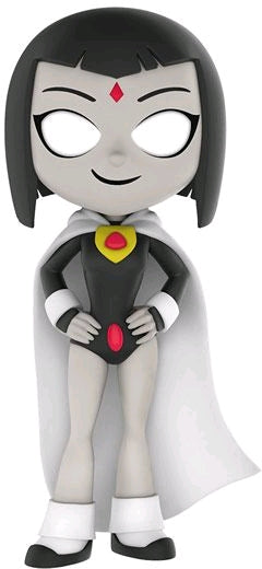 Teen Titans Go! - Raven (white) US Exclusive Rock Candy - Ozzie Collectables