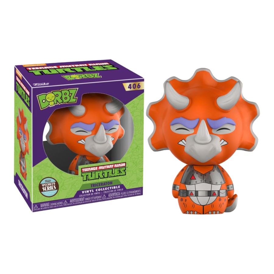 Teenage Mutant Ninja Turtles (TV 1987) - Triceraton Specialty Store Exclusive Dorbz