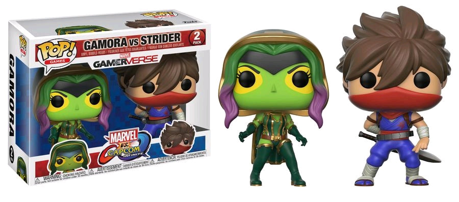 Marvel vs Capcom: Infinite - Gamora vs Strider Pop! Vinyl 2-pack - Ozzie Collectables