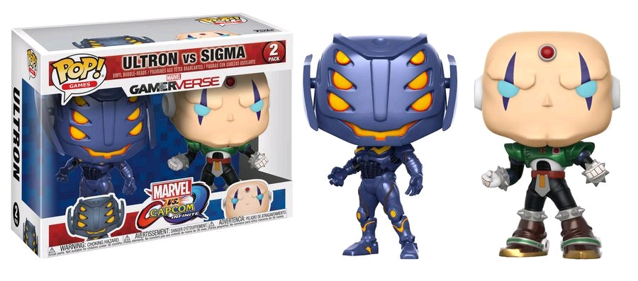 Marvel vs Capcom: Infinite - Ultron vs Sigma Pop! Vinyl 2-pack - Ozzie Collectables