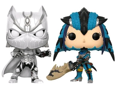 Marvel vs Capcom: Infinite - Black Panther & Monster Hunter Pop! Vinyl 2-pack - Ozzie Collectables