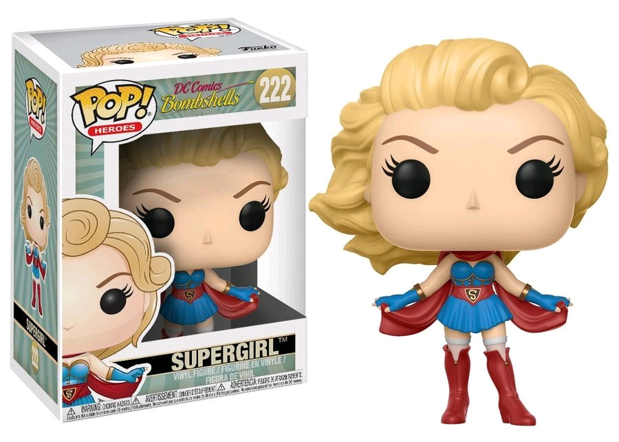 DC Bombshells - Supergirl Pop! Vinyl - Ozzie Collectables