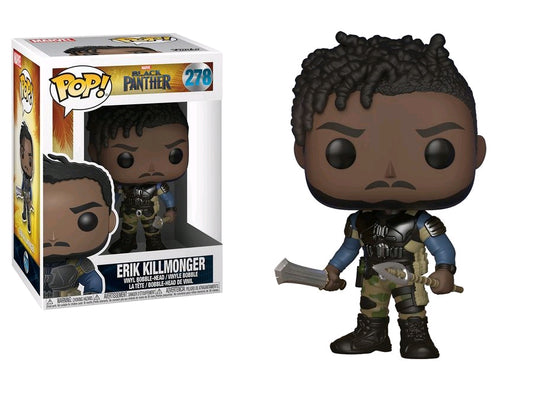 Black Panther - Erik Killmonger Pop! Vinyl - Ozzie Collectables