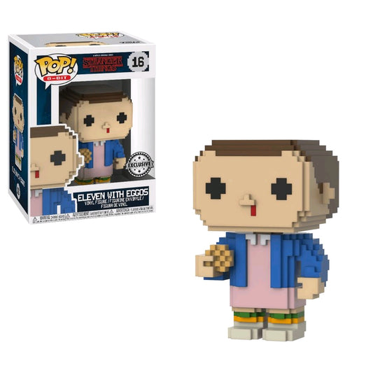 Stranger Things - Eleven 8-Bit US Exclusive Pop! Vinyl - Ozzie Collectables