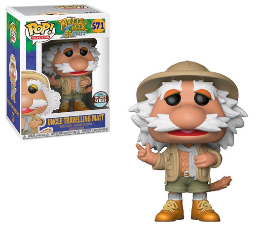 Uncle Travelling Matt - Fraggle Rock Television Specialty Store Exclusive Pop! Vinyl #571 - Ozzie Collectables