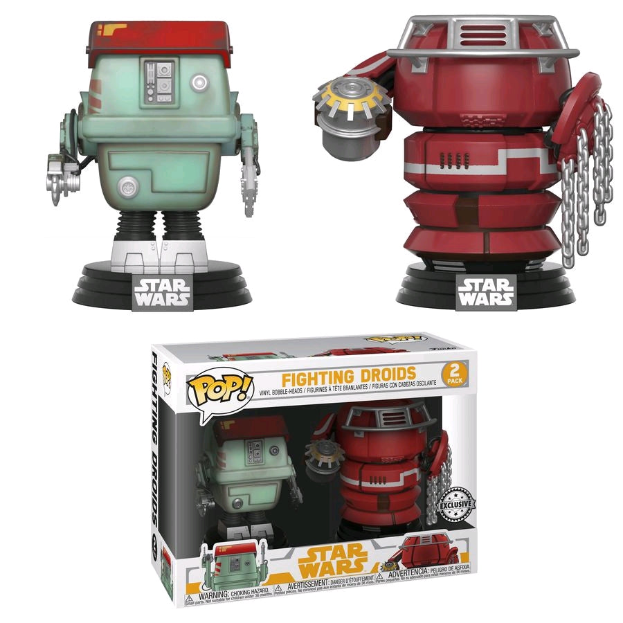 Star Wars: Solo - Fighting Droids US Exclusive Pop! Vinyl 2-pack - Ozzie Collectables