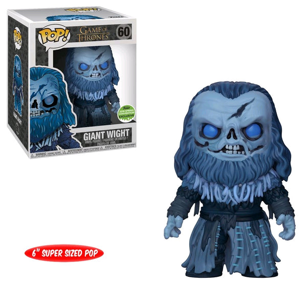FUNKO #60 Giant Wight ゲームオブスローンズ eccc限定 Game of Thrones - Giant Wight ECCC Exclusive 6inch Pop Vinyl #60