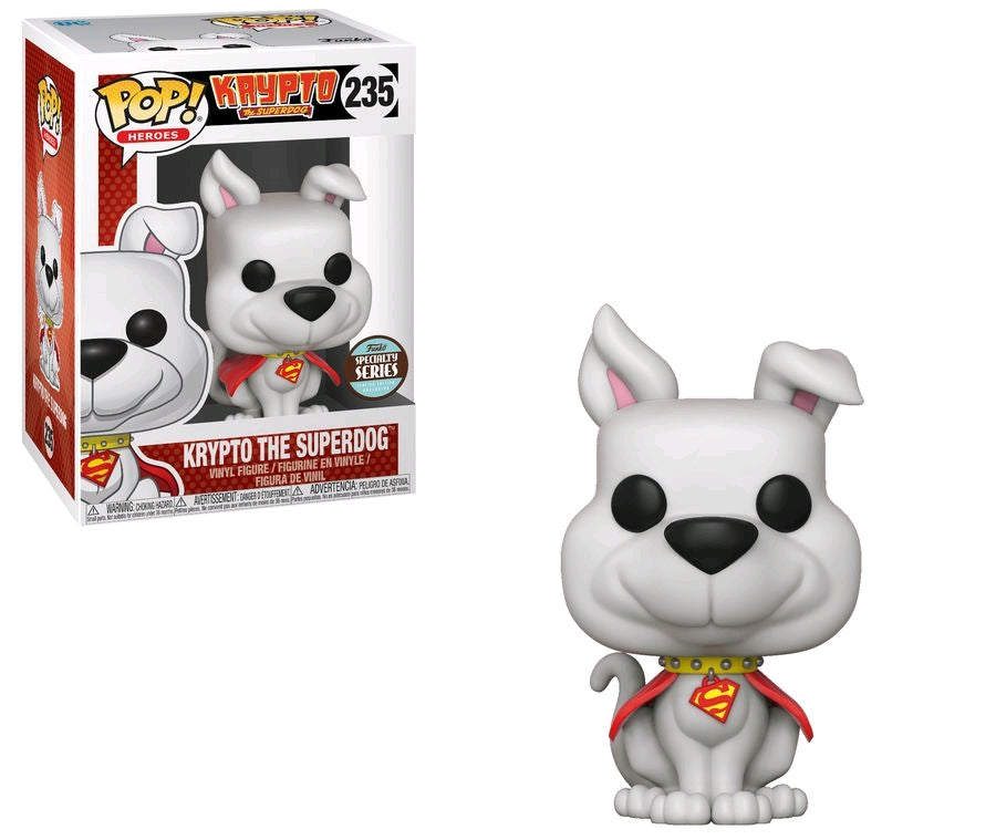 Krypto The Superdog - Krypto The Superdog Specialty Store Exclusive Pop! Vinyl #235 - Ozzie Collectables