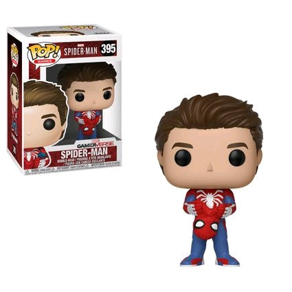 Spider-Man (Video Game 2018) - Spider-Man Unmasked Pop! Vinyl - Ozzie Collectables