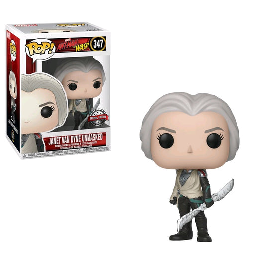 Ant-Man and the Wasp - Janet Van Dyne Unmasked US Exclusive Pop! Vinyl - Ozzie Collectables