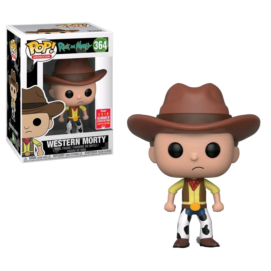 Rick and Morty - Western Morty SDCC 2018 US Exclusive Pop! Vinyl - Ozzie Collectables