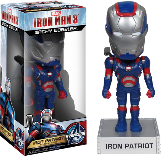 Iron Man 3 - Iron Patriot Wacky Wobbler - Ozzie Collectables