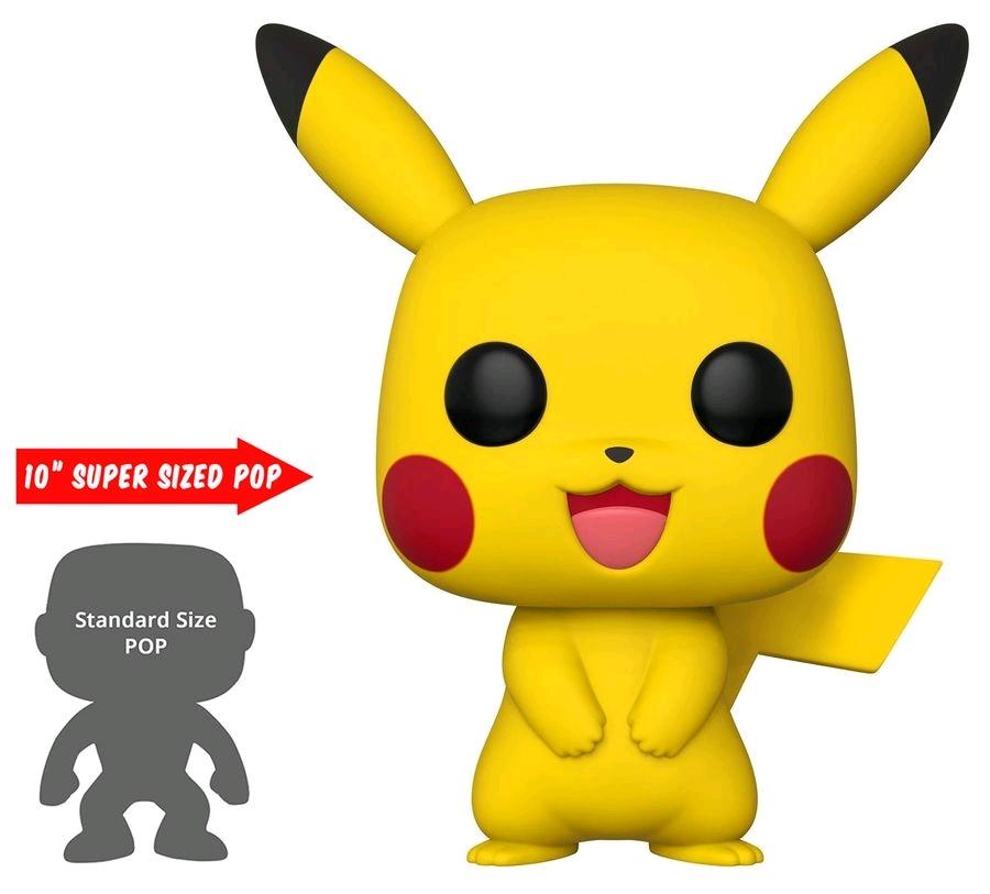 Pokemon - Pikachu US Exclusive 10" Pop! Vinyl - Ozzie Collectables