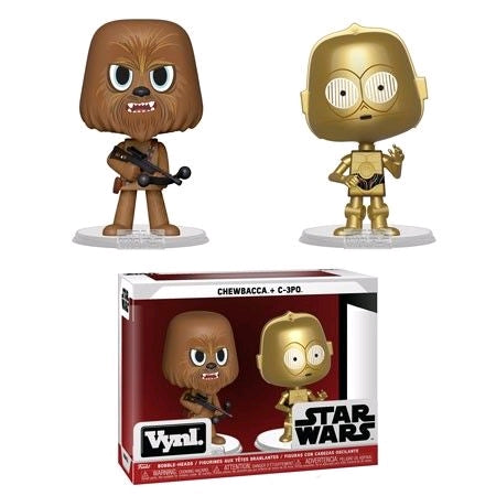 Star Wars - Chewbacca & C-3PO Vynl. - Ozzie Collectables