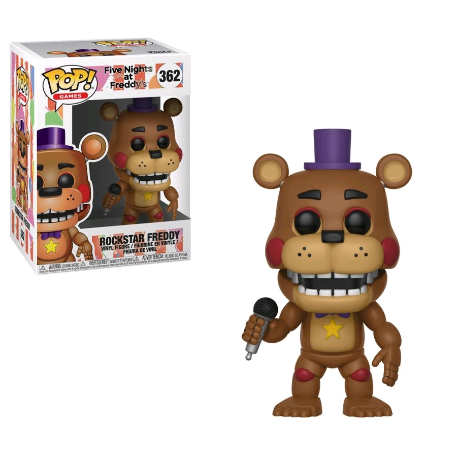 Five Nights at Freddy's: Pizza Sim - Rockstar Freddy Pop! Vinyl - Ozzie Collectables