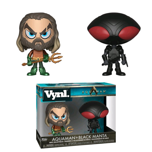 Aquaman - Aquaman & Black Manta Vynl. - Ozzie Collectables