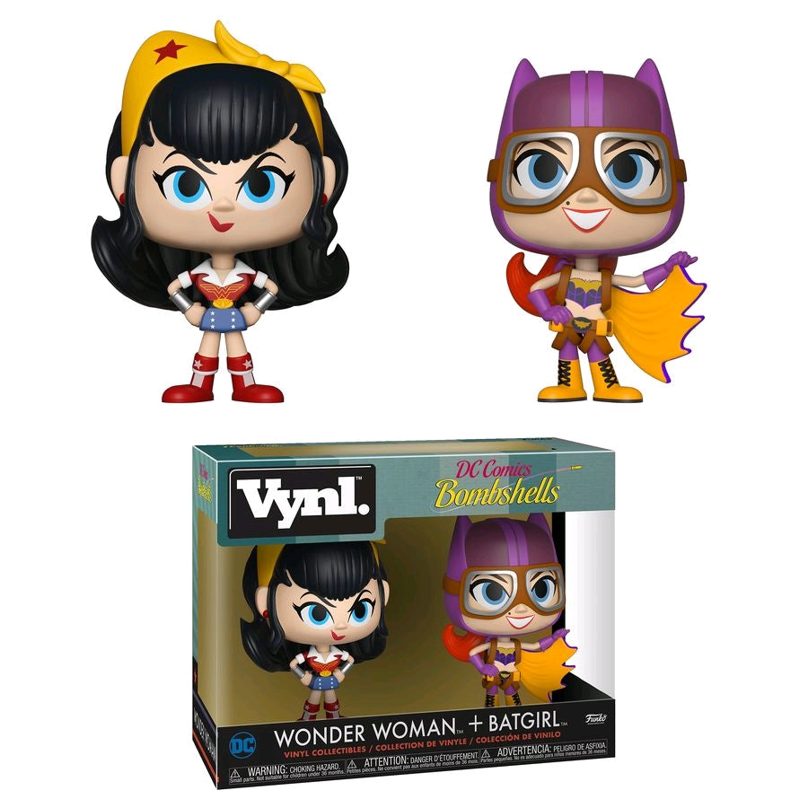DC Bombshells - Wonder Woman & Batgirl Vynl. - Ozzie Collectables