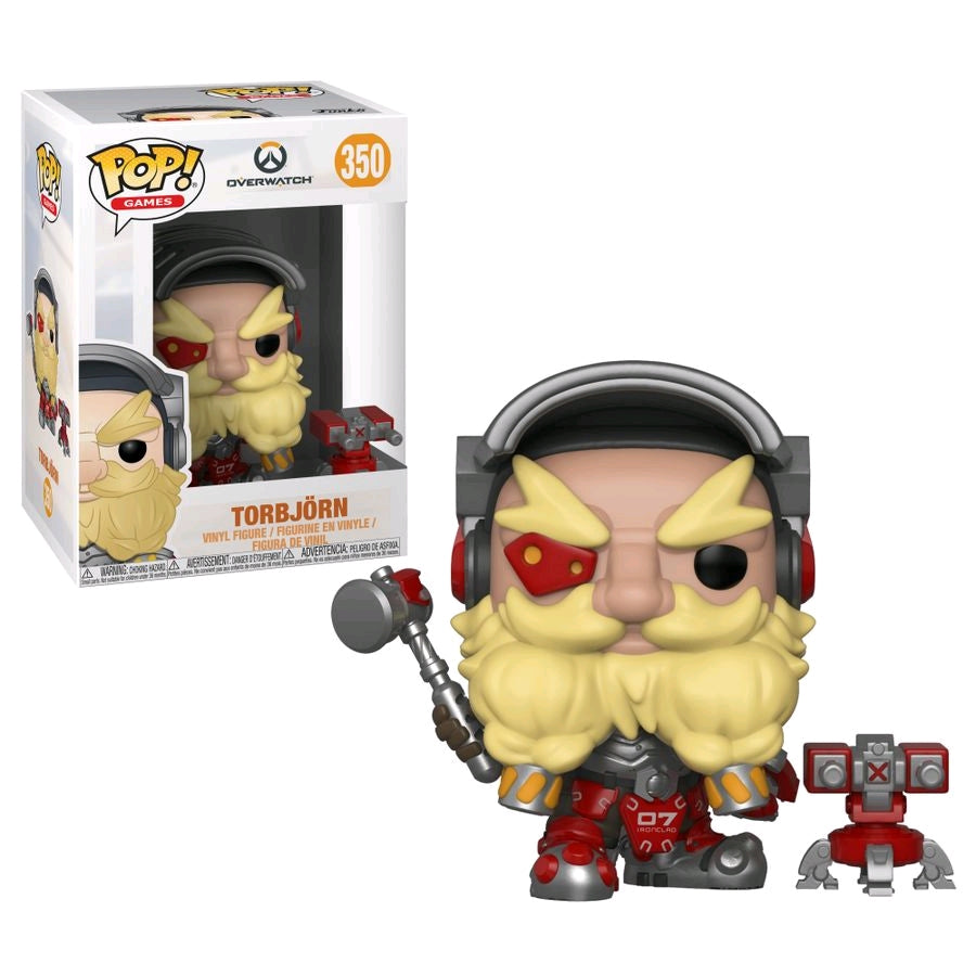 Overwatch - Torbjorn Pop! Vinyl - Ozzie Collectables