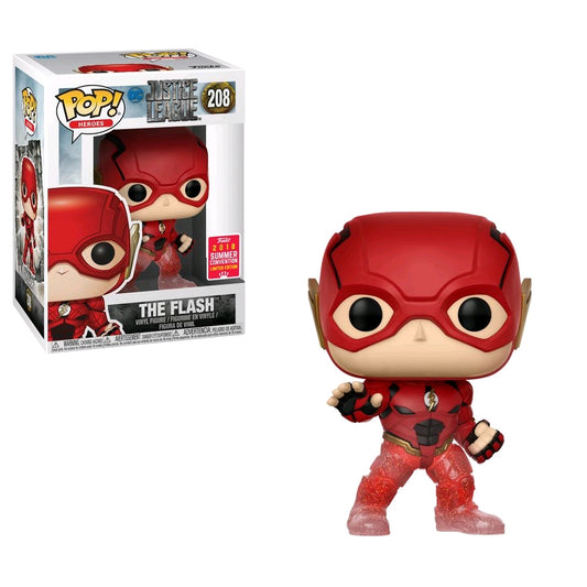 Justice League Movie - Flash Running Translucent Feet SDCC 2018 US Exclusive Pop! Vinyl - Ozzie Collectables