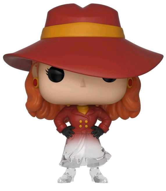Where in the World is Carmen Sandiego - Carmen Sandiego Fade US Exclusive Pop! Vinyl - Ozzie Collectables