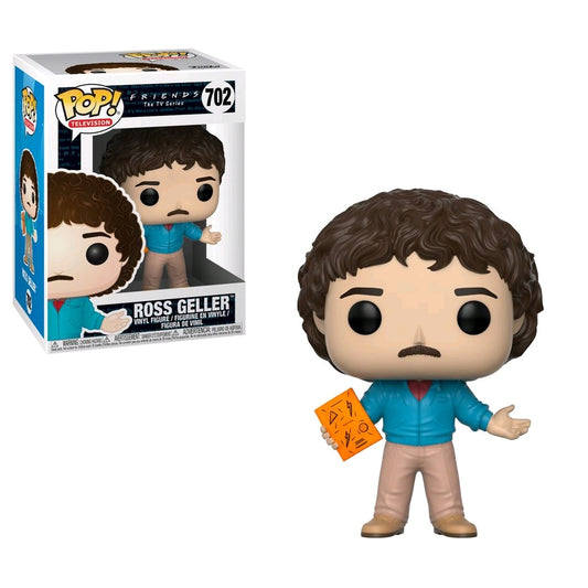 Friends - Ross Geller 80's Hair Pop! Vinyl - Ozzie Collectables