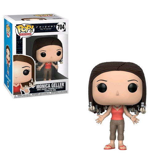 Friends - Monica Geller with Braids Pop! Vinyl - Ozzie Collectables